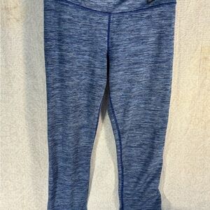 Nike Blue Heather Dri-FIT Athletic Leggings